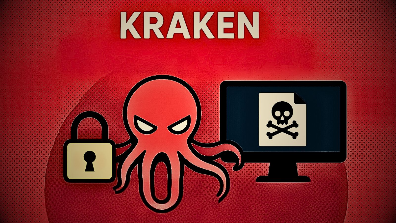 Laptop - Skull - Kraken - Octopus - Lock