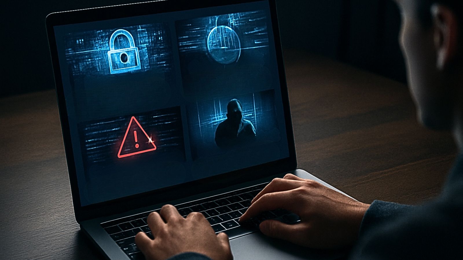 Man - Laptop - Cybersecurity (1)