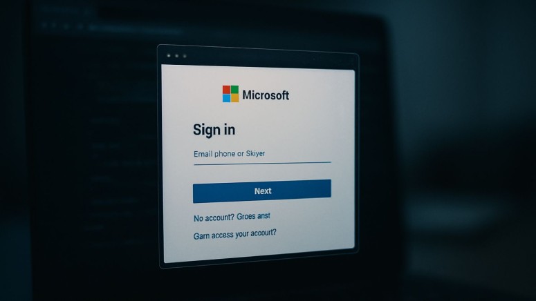 Microsoft Login Page