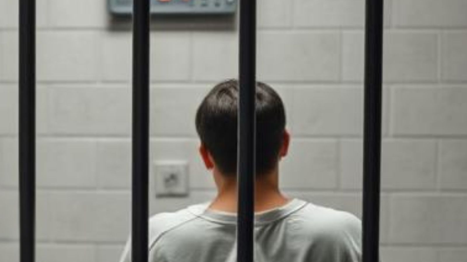 Prison Bars - Man - Jail