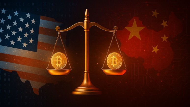 U.S. - China - Bitcoin - Scales of Justice