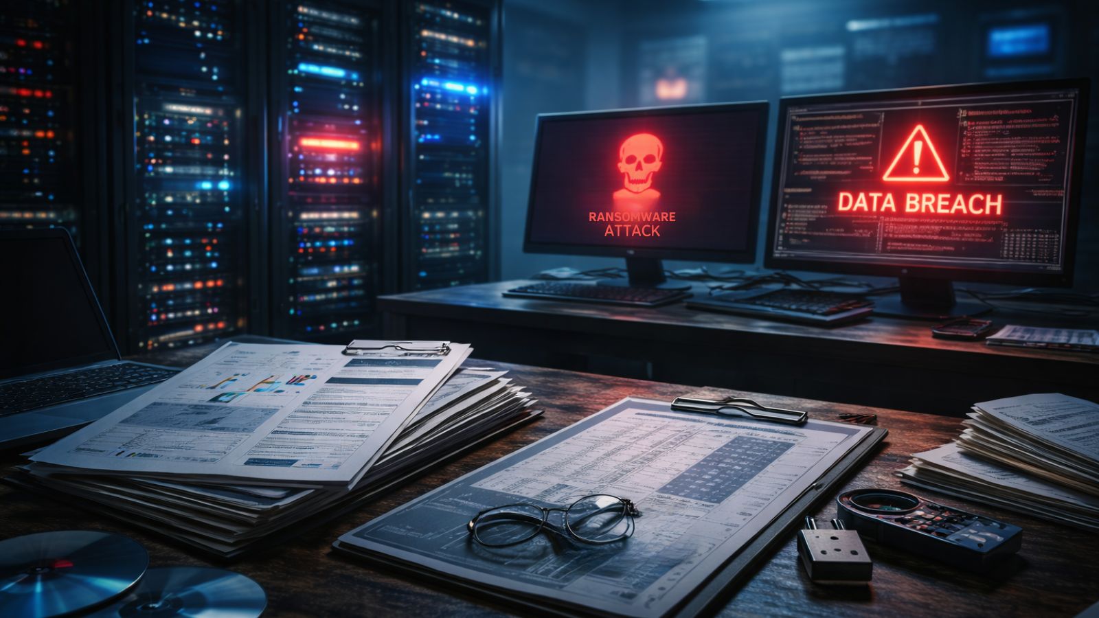 Server Racks – Data Breach - Investigation - Documents