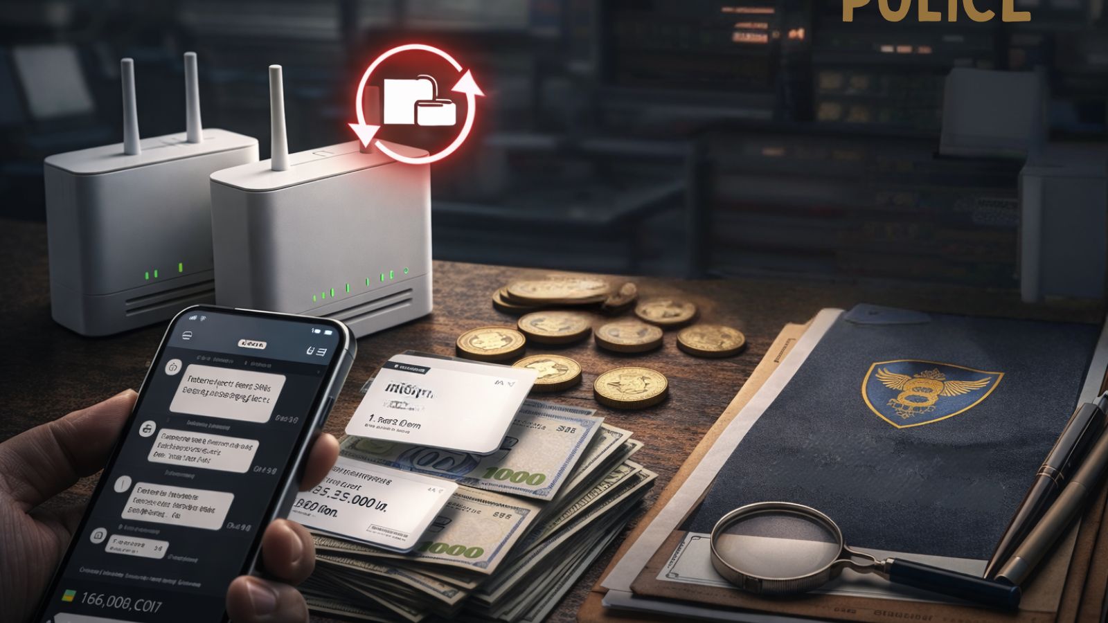 Smartphone - SMS – Cash