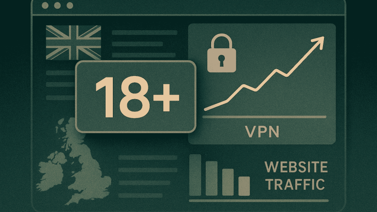UK Age Verification Witnesses Boost in VPN Usage and Drop in Porn Traffic