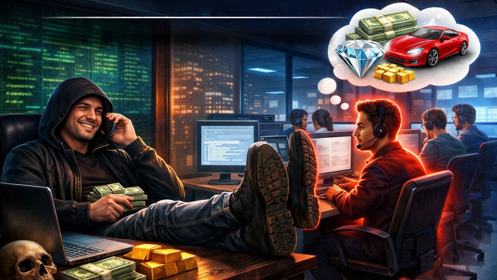 Hacker - Insider Threat - Incentive - Call Center - Bribe