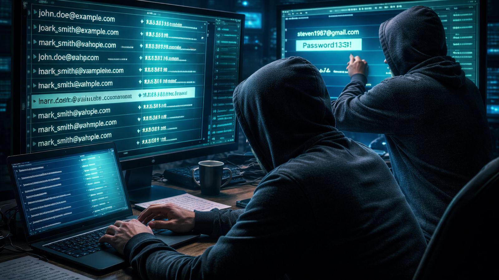 Hackers - Screens - Credentials