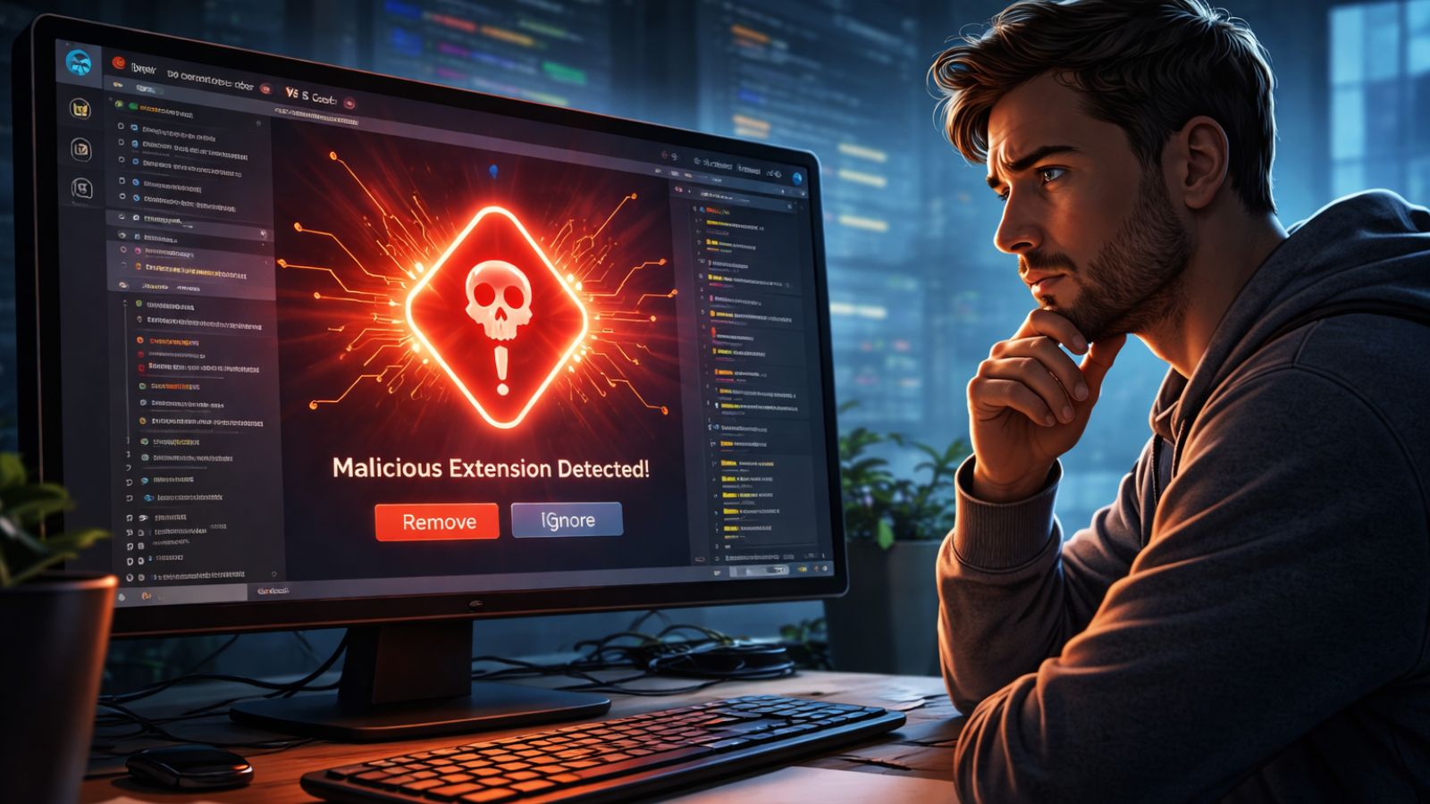 Malicious Extension - Man