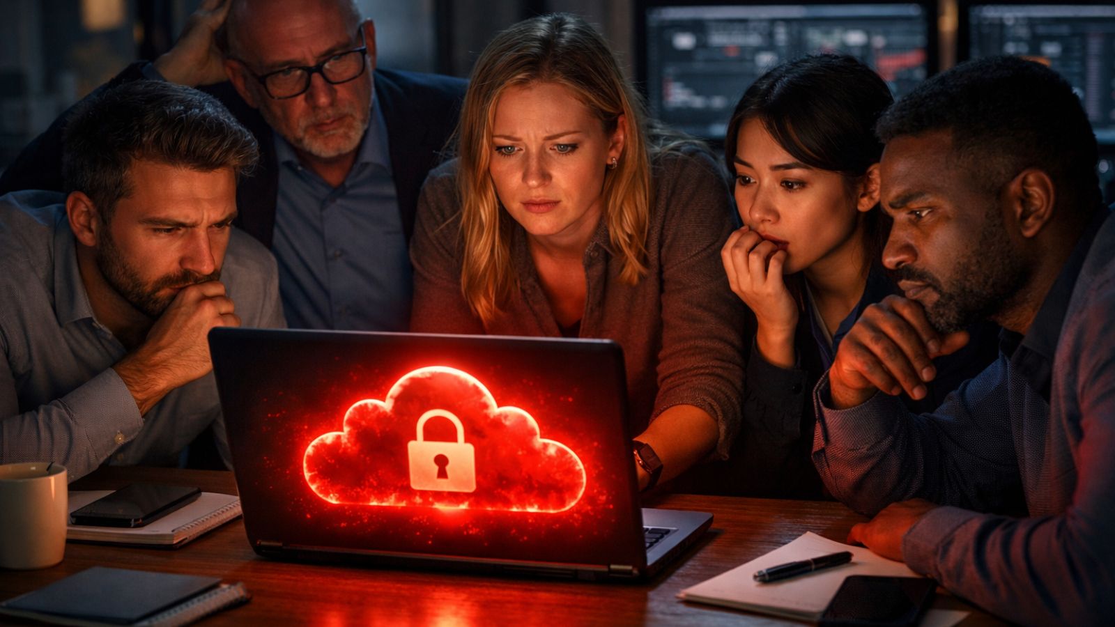 Office - Staff - Confused - Cloud