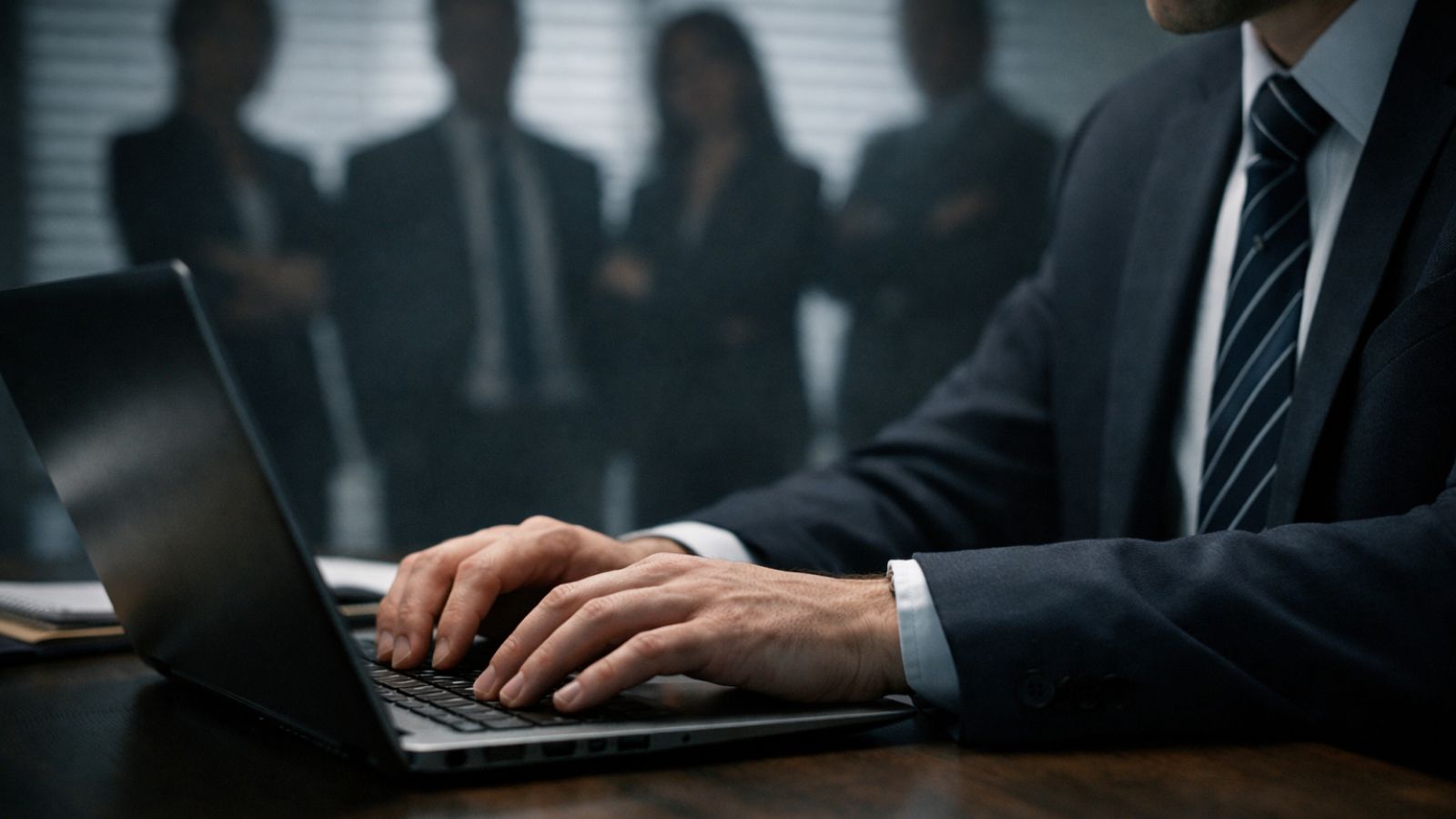 Office Staff - Laptop