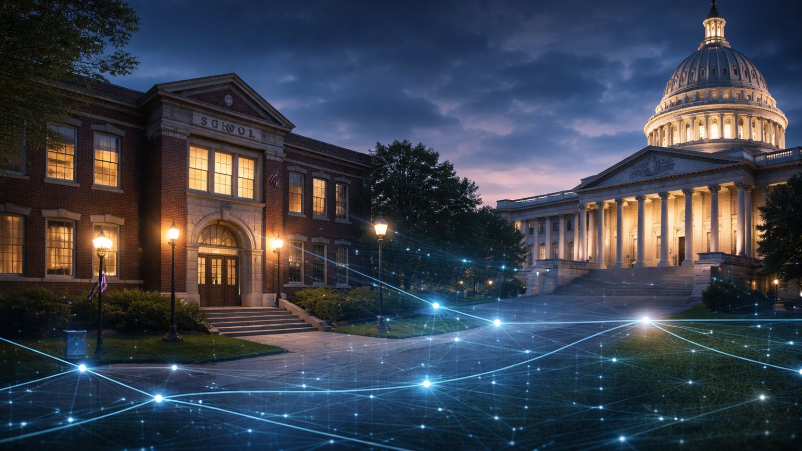 School - Government - Network