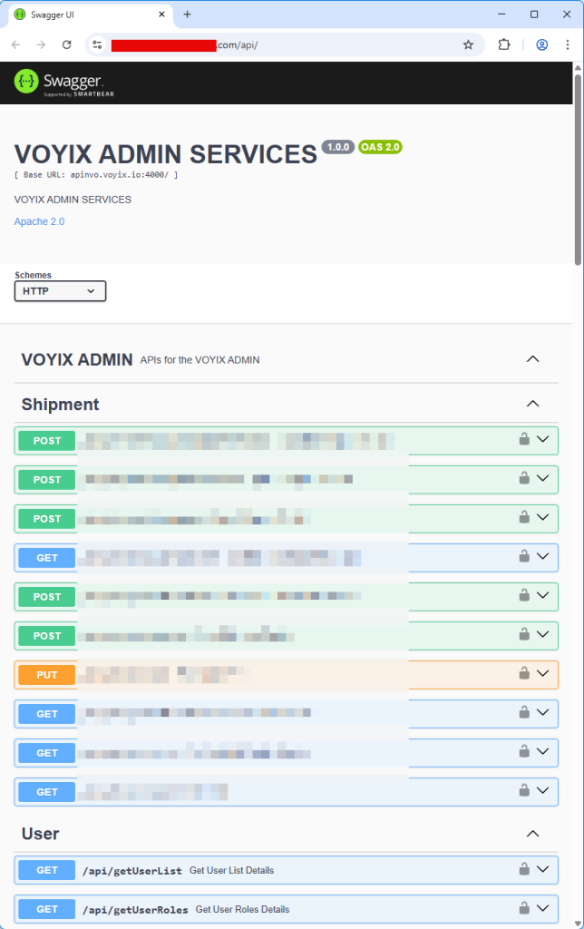 The security researcher discovered the admin API | Source: Eaton Zveare