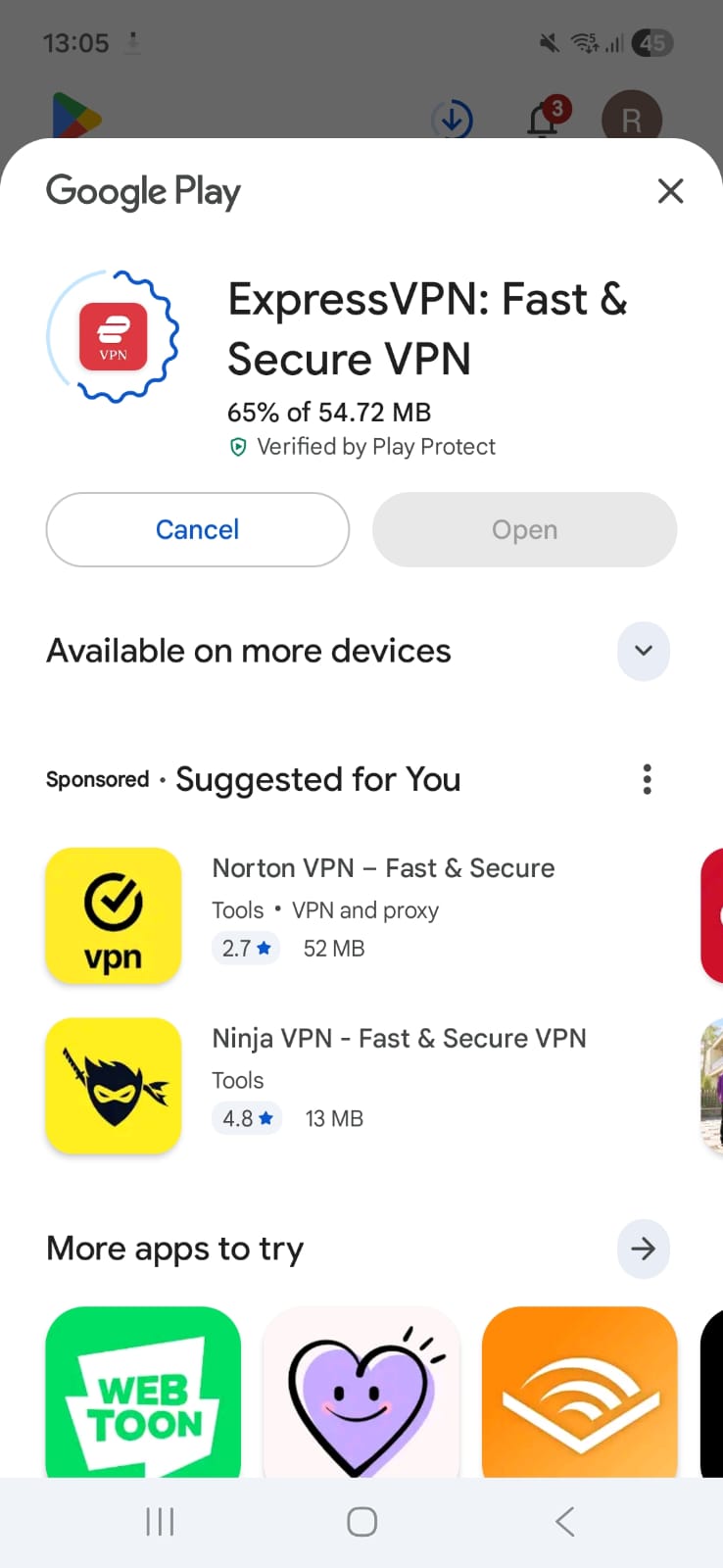 ExpressVPN Android - ExpressVPN Installing on Google Play Store