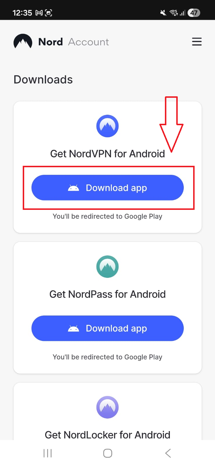 NordVPN Android - Click Here to Download NordVPN App