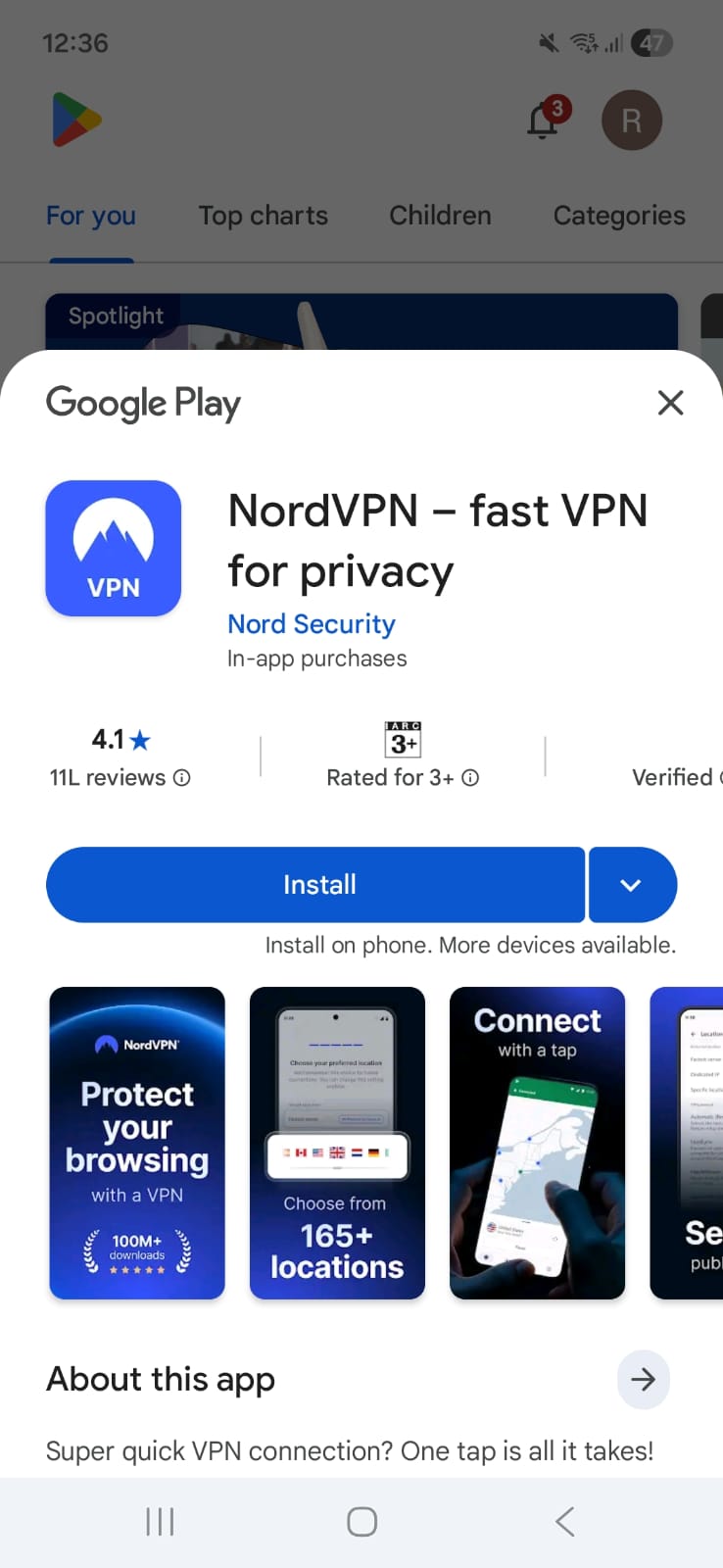 NordVPN Android - NordVPN on Google Play Store