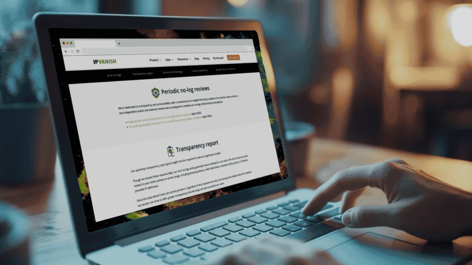 IPVanish Transparency Report Q1 2026 Highlights Data