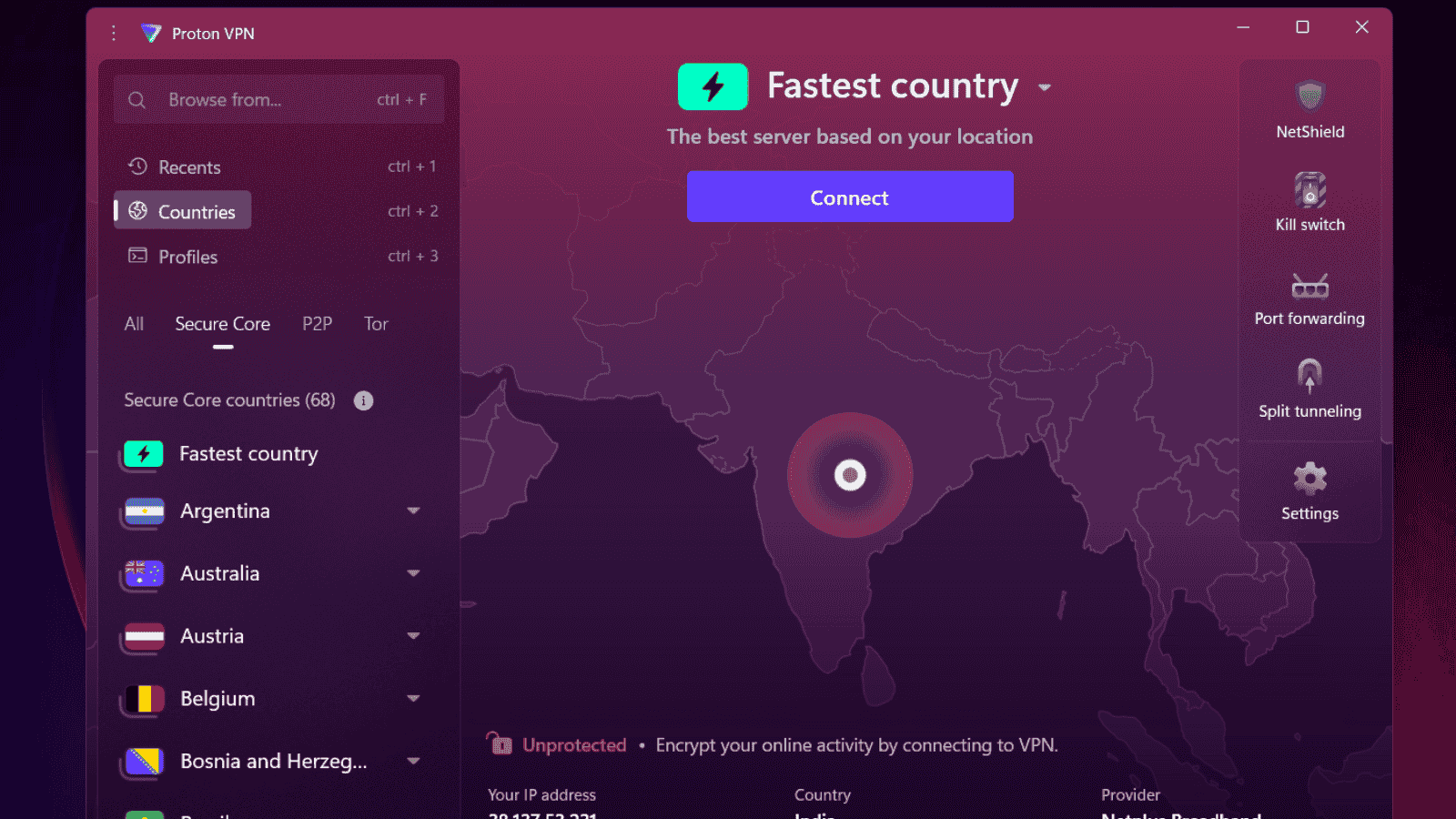 Proton VPN server expansion reaches five new countries