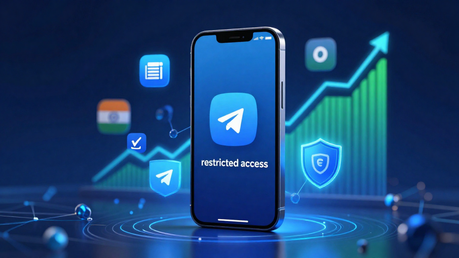 Telegram Restrictions in India Trigger VPN Download Surge