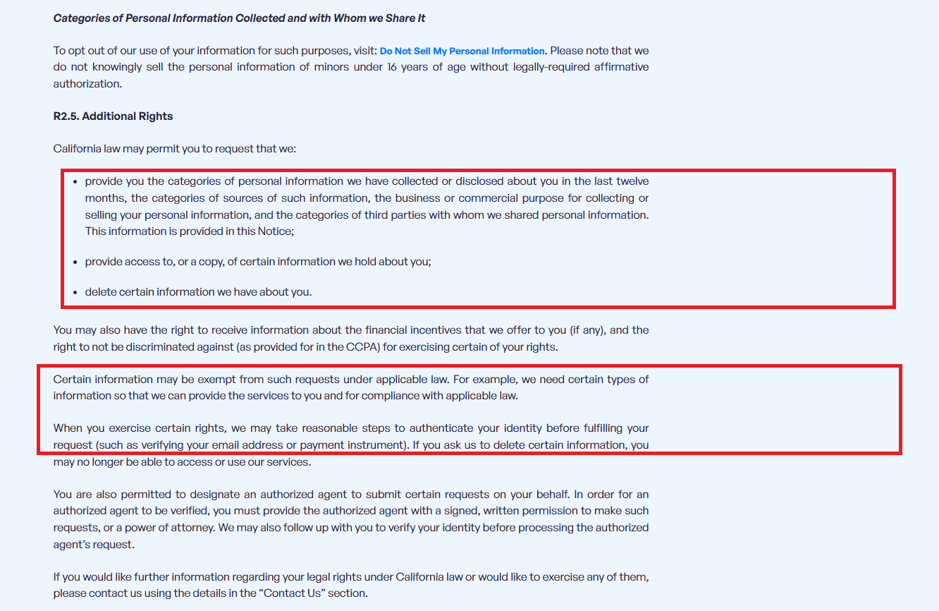 VPN Super privacy policy dated 3 July 2026, stating the information it keeps when users access services.